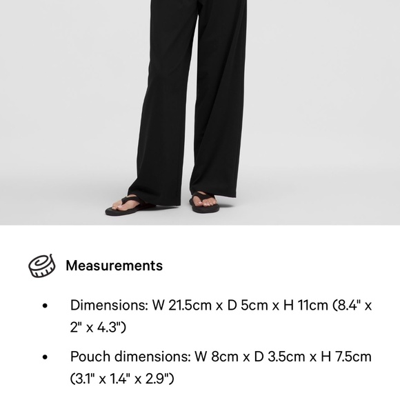 New with tags lululemon leather crossbody or handheld - Picture 7 of 7